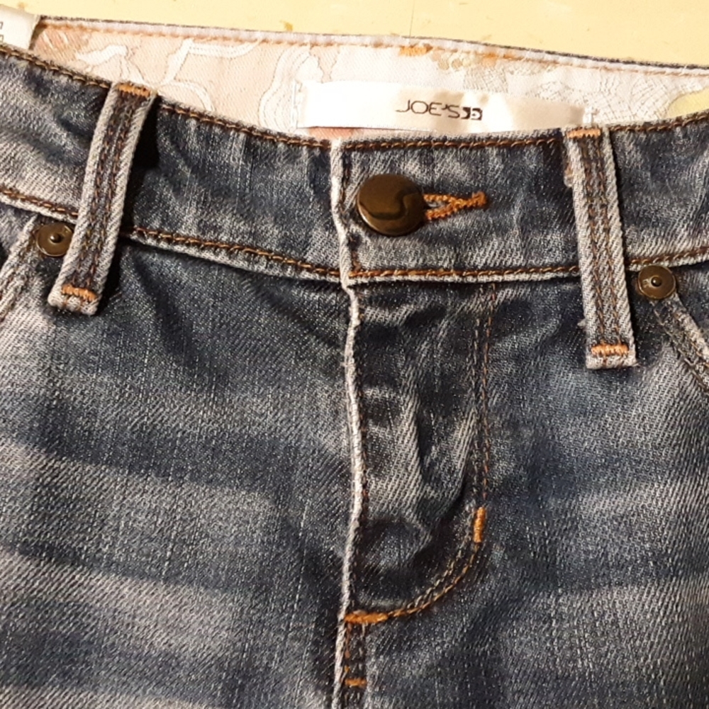 Designer JOE'S JEANS W 24 98% Cotton - Picture 3 of 5